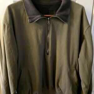 Gear For Sports Green Bomber Jacket with Stand-Up Collar